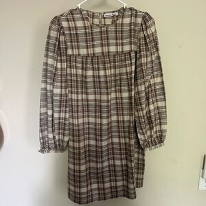 Reformation Plaid Dress